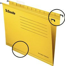 Hengemappe Standard A4 gul