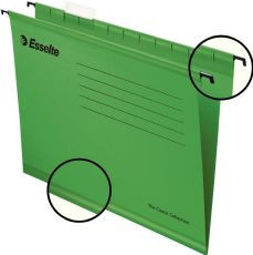 Hengemappe Standard A4 grøn
