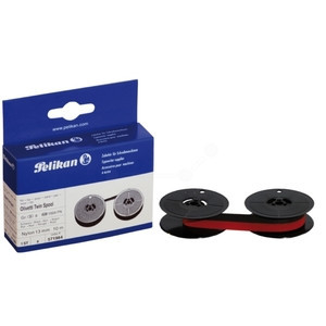 BildeFargebånd Nylon Sort/Rd Gr Nr 8D (13mm/10m)