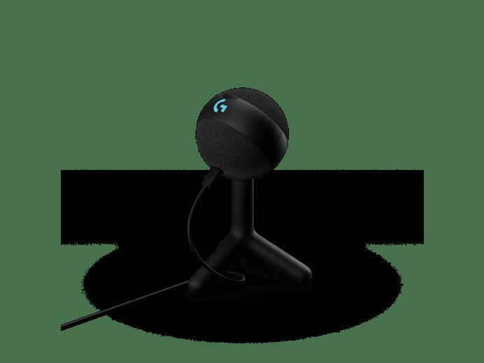 Yeti Orb RGB Gaming Mic with LIGHTSYNC, Black