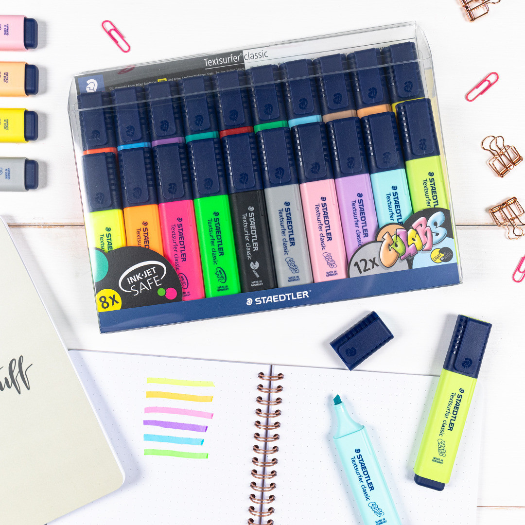 STAEDTLER Overstrykningspenn Textsurfer ass (20)
