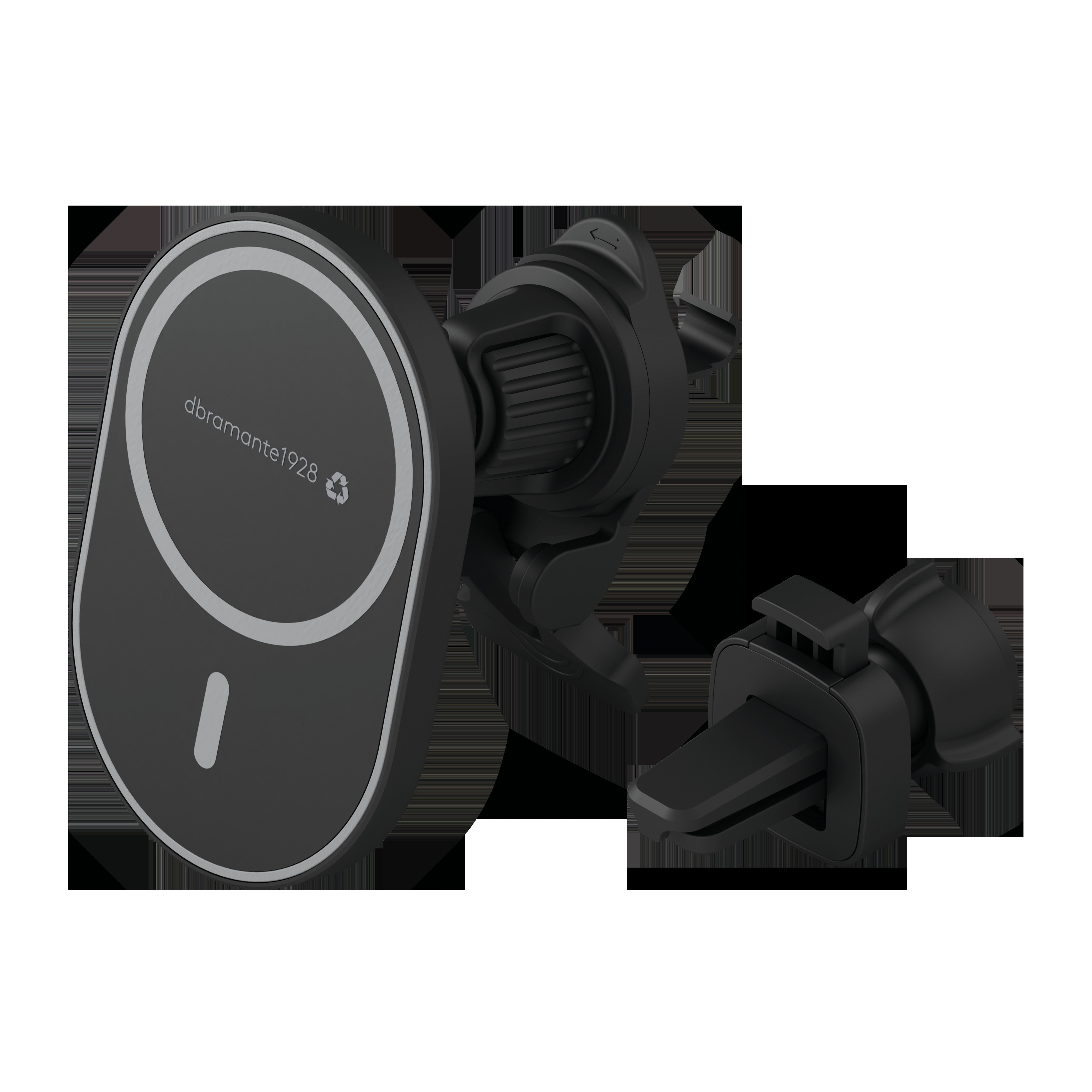 DBRAMANTE Re-charge - Car Holder - MagSafe - BLK