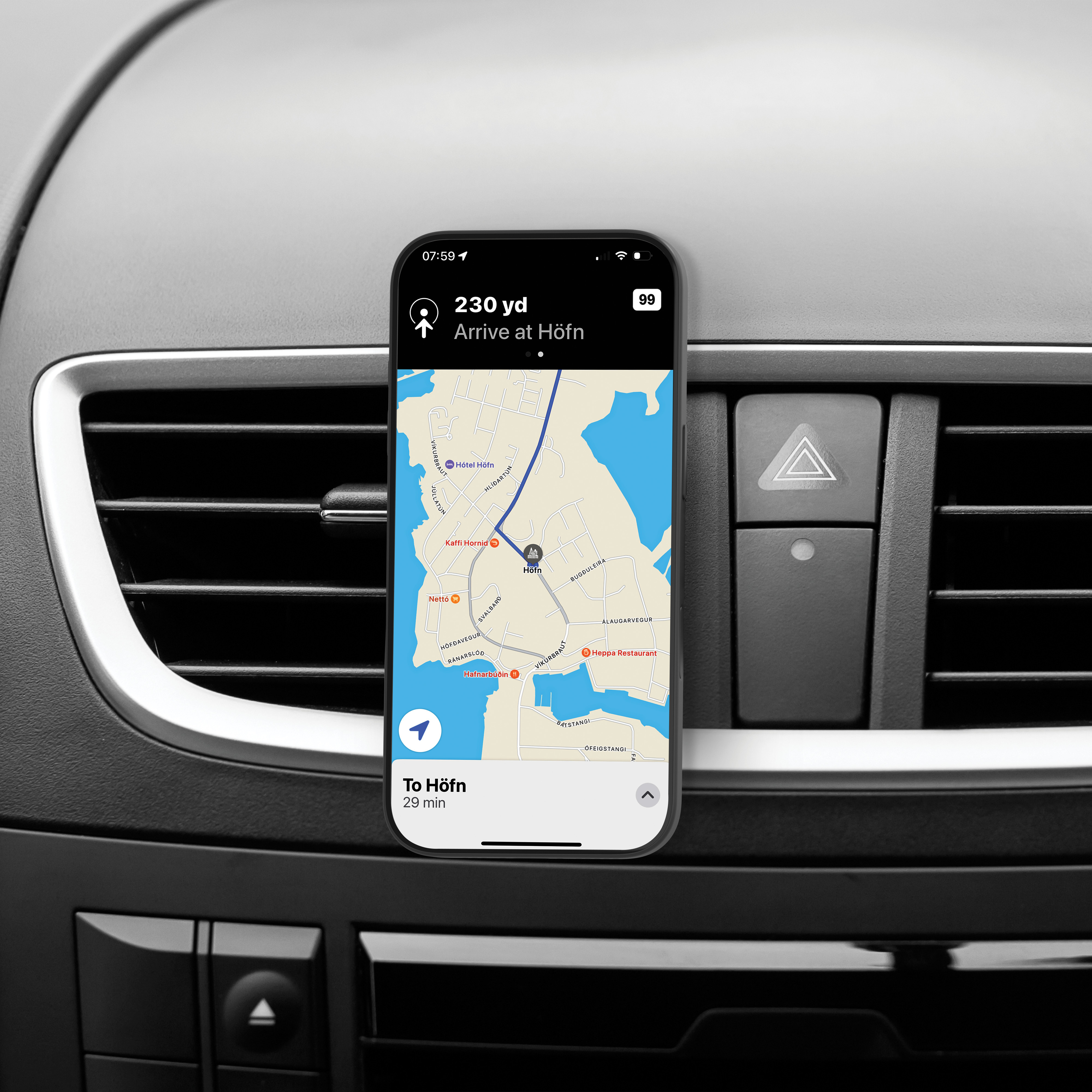 Re-charge - Car Holder - MagSafe - BLK