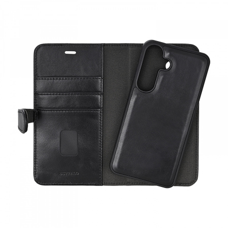 BUFFALO 2in1 Wallet Leather 3 card Samsung S25 5G Black