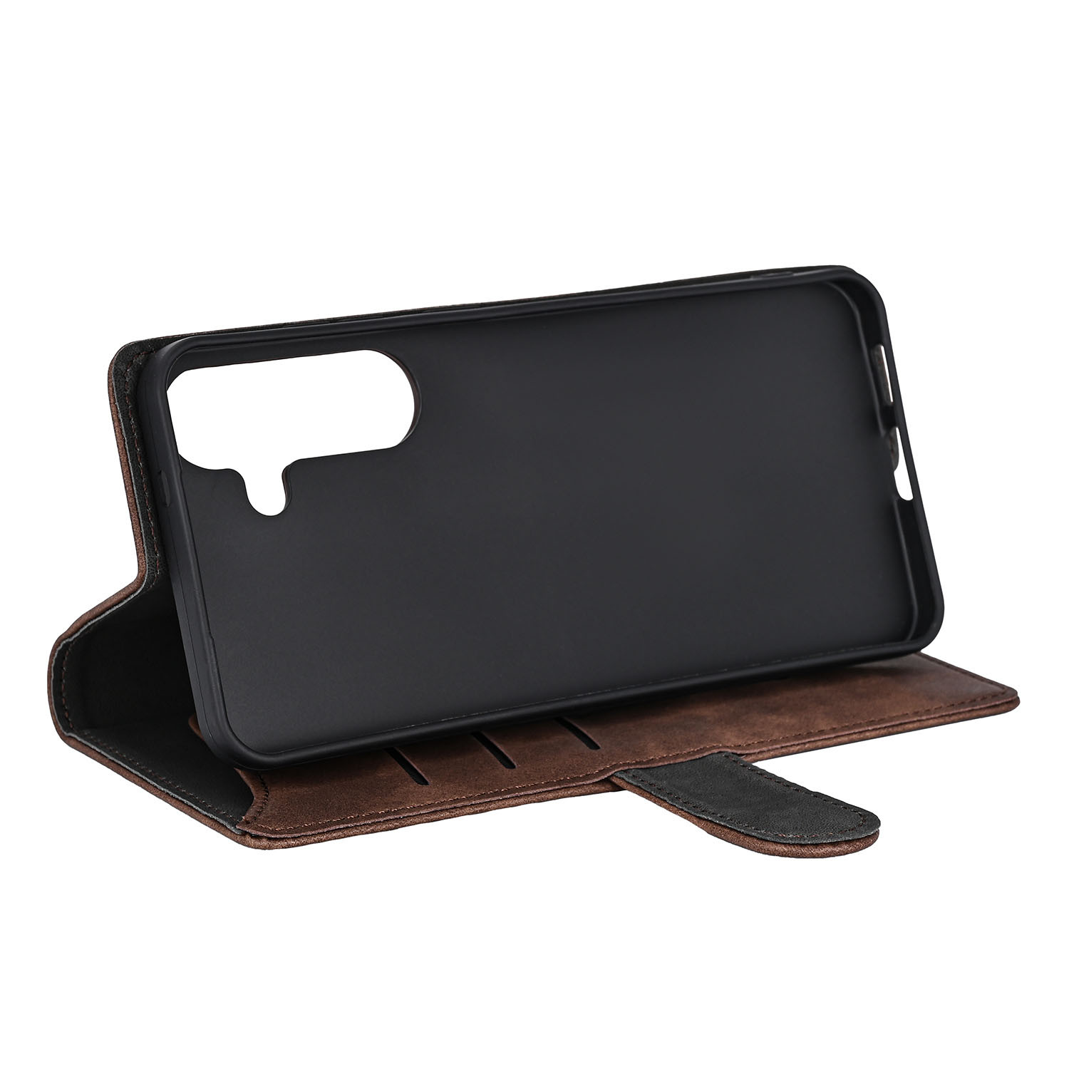 BildeGEAR Classic 3 card Recycled Samsung S25+ 5G Brown