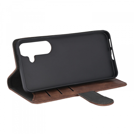 GEAR Classic 3 card Recycled Samsung S25 5G Brown