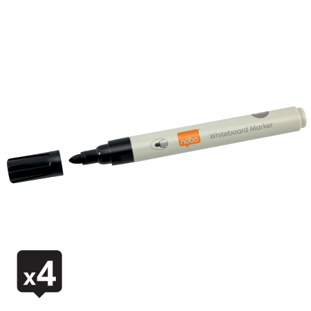 NOBO WB pen recycle rund 3mm svart (4)