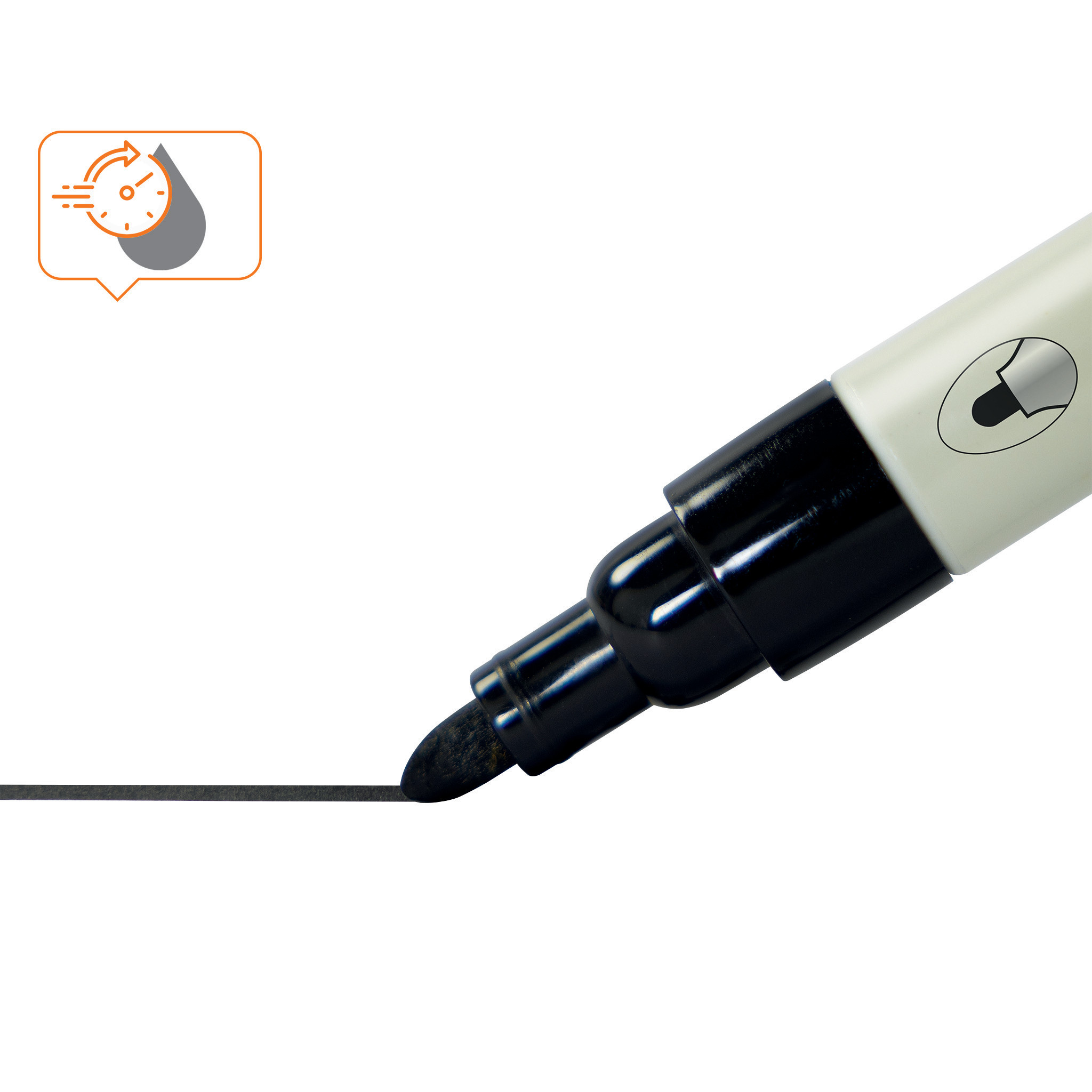 NOBO WB pen recycle rund 3mm svart (4)