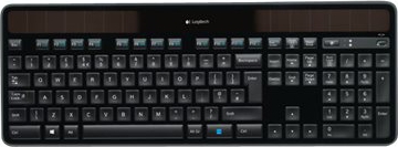 LOGI K750 Wireless Solar Keyboard UK LOGITECH K750 Wireless Keyboard UK | tHandel.no
