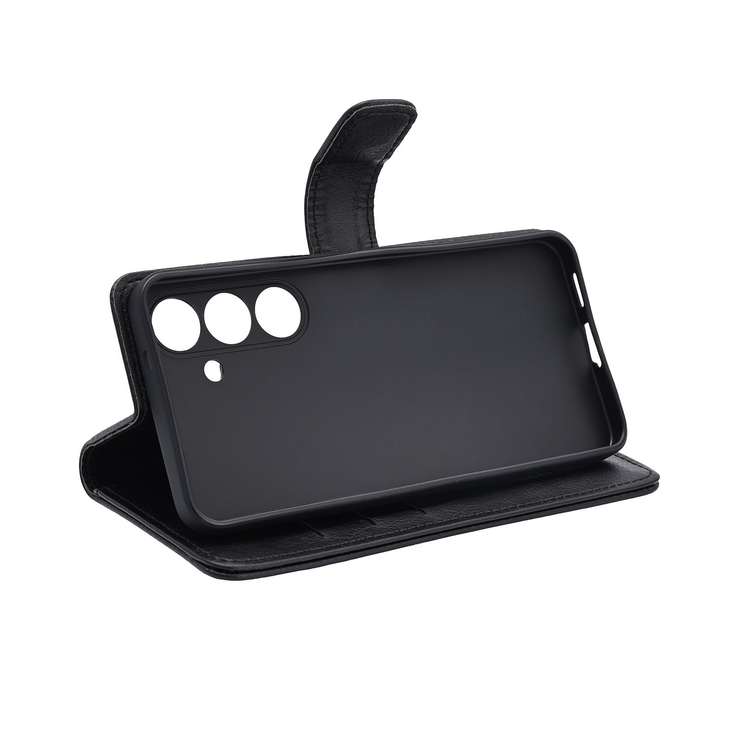 BildeRADICOVER Flipcov Anti Radi RFID 3 card Samsung S25 5G Black PU