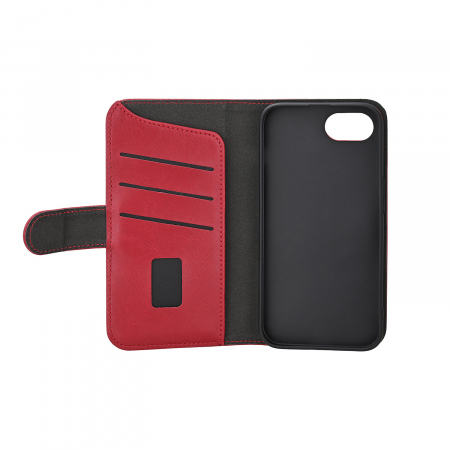 GEAR Classic 3 card Recycled MagSerie iPhone 16e Deep Red