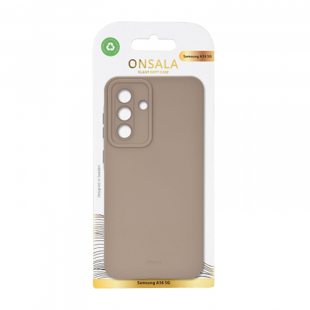 ONSALA Back Silicone Touch Recycled Samsung A36 5G Summer Sand