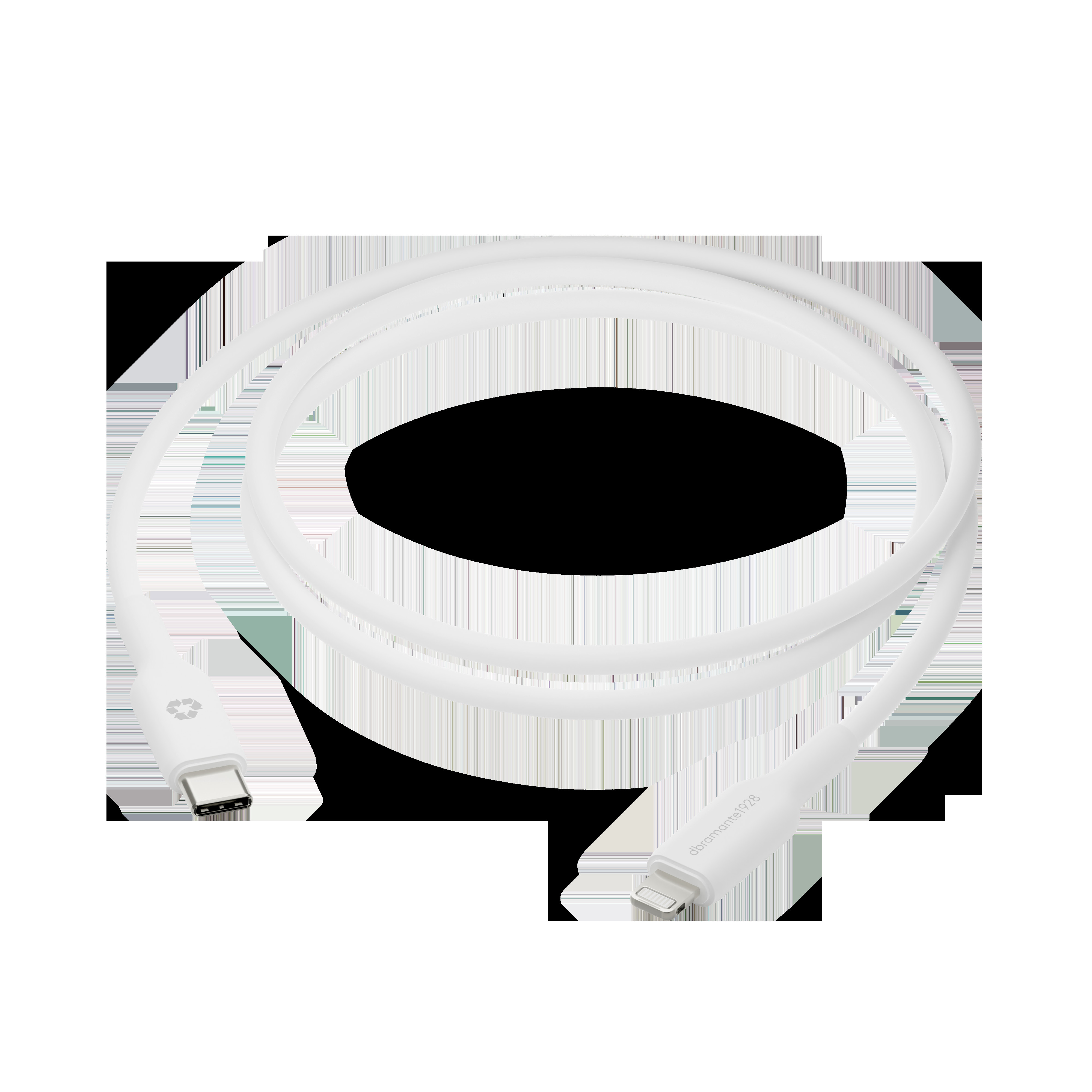 Re-charge - Cable 1m USB-C to Lightning, White