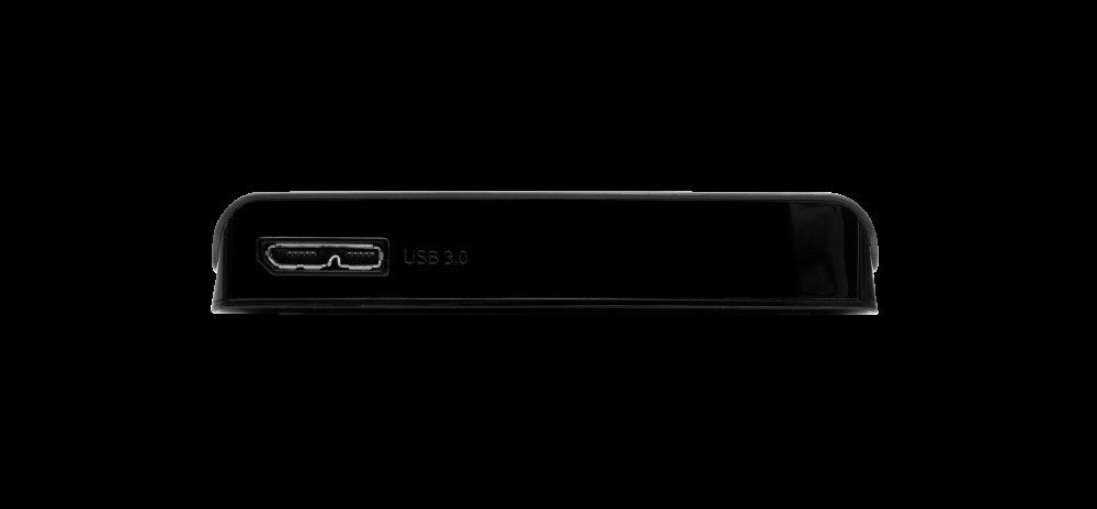 Harddisk 2.5" USB 3.0 1TB sort