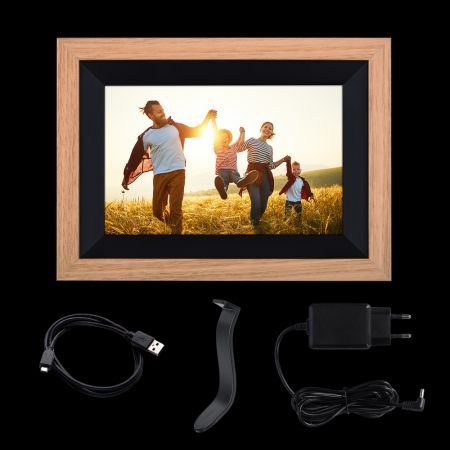 ROLLEI Smart Frame WiFi 105 Wooden