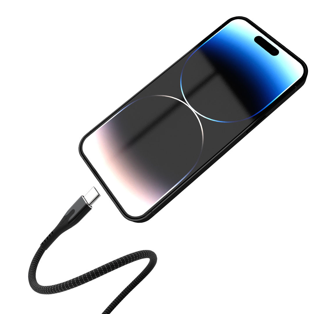 STATIK MagStack Magnetic Cable Pro USB-C to USB-C 1m Black