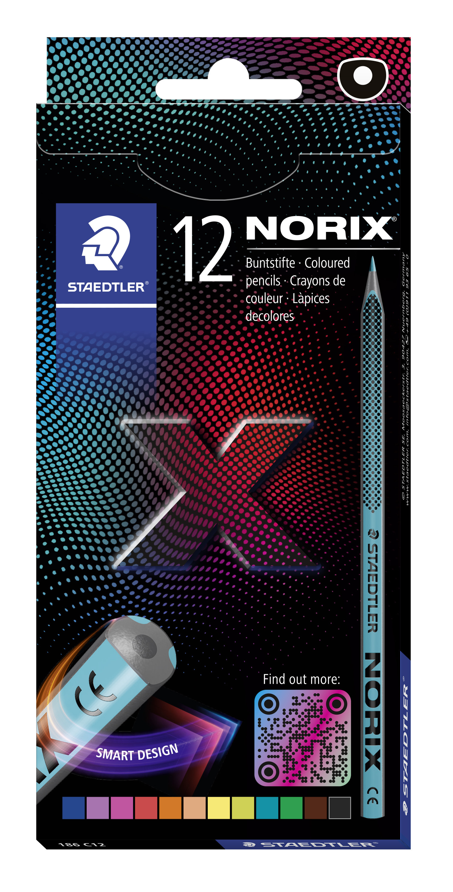 BildeSTAEDTLER Coloured pencil Norix ass (12)