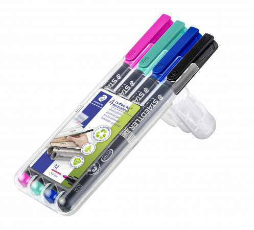STAEDTLER Marker Lumocolor Perm 1,0mm ass (4)