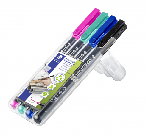 STAEDTLER Marker Lumocolor Perm 0,6mm ass (4)