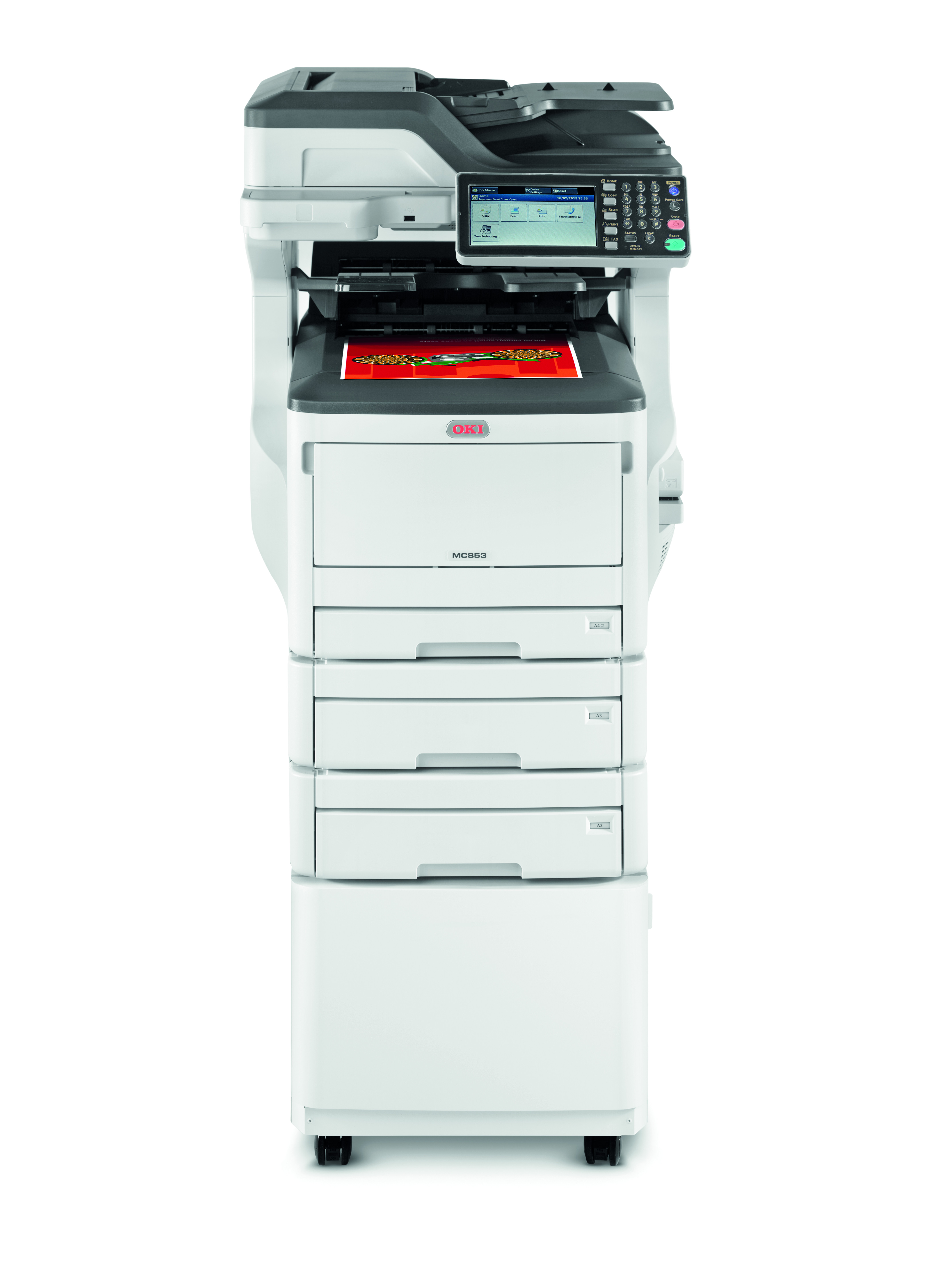OKI MC883dnct Colour MFP A3