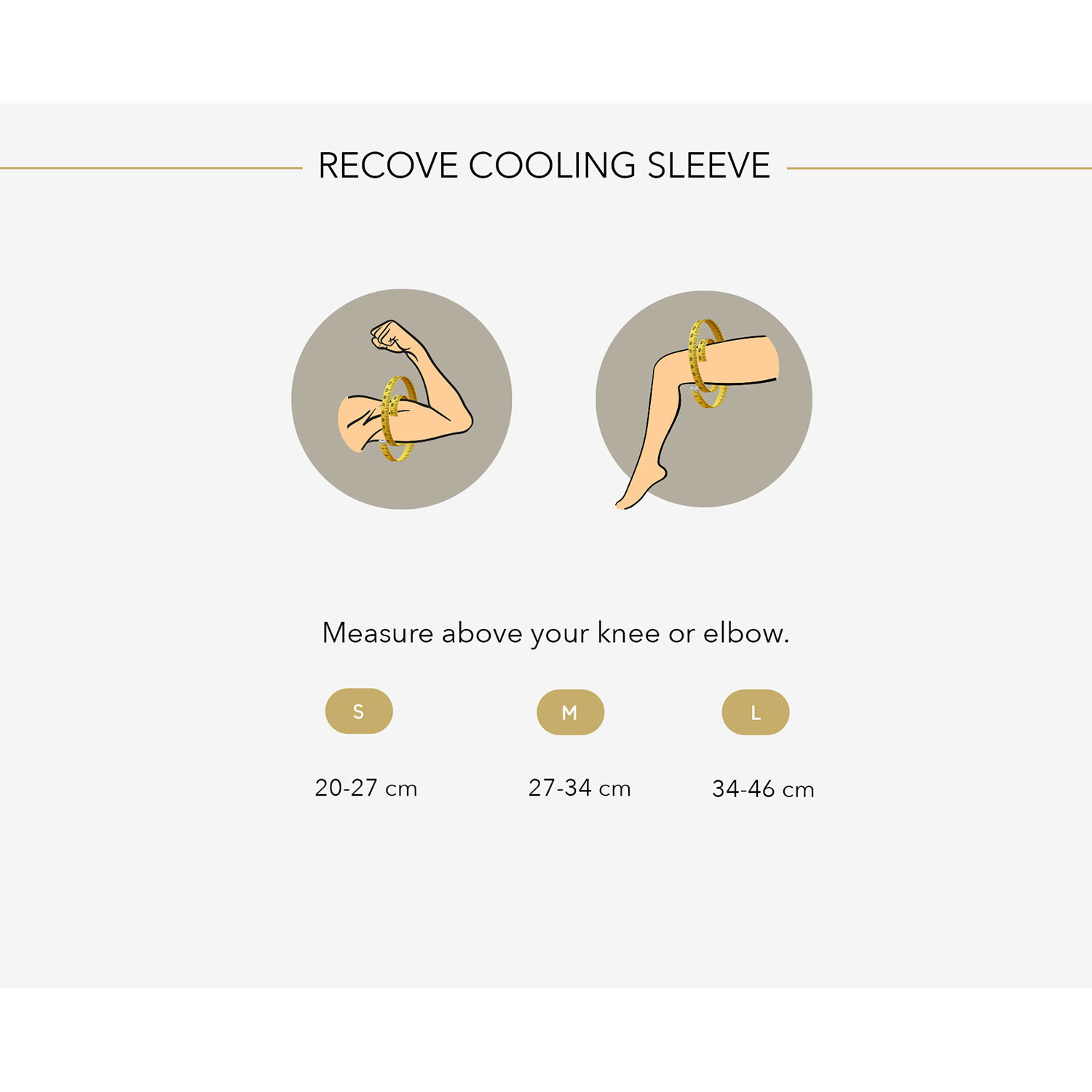 SWEDISH POSTURE Cooling Sleeve Recove L