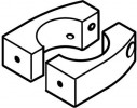 ERGOTRON Split pole Mount Bracket