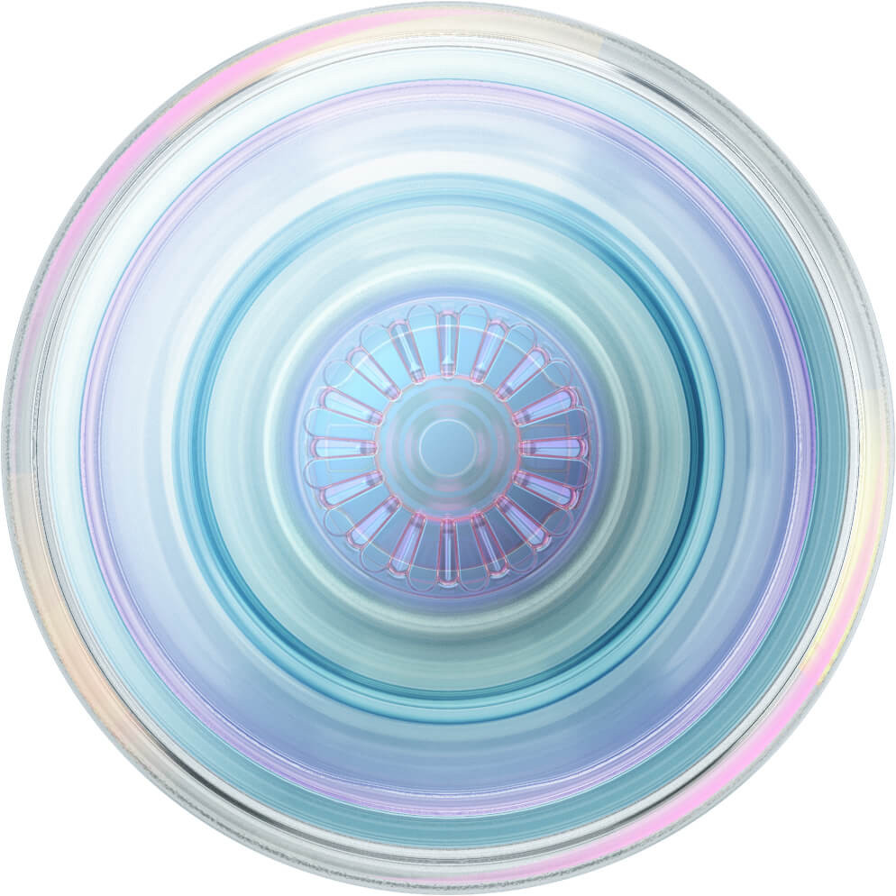 POPSOCKETS PopGrip Original Clear Iridescent