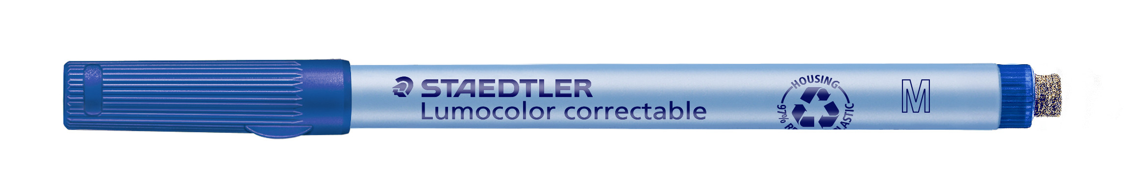 Marker Lumocolor Correctable M Non-P 1,0mm blue