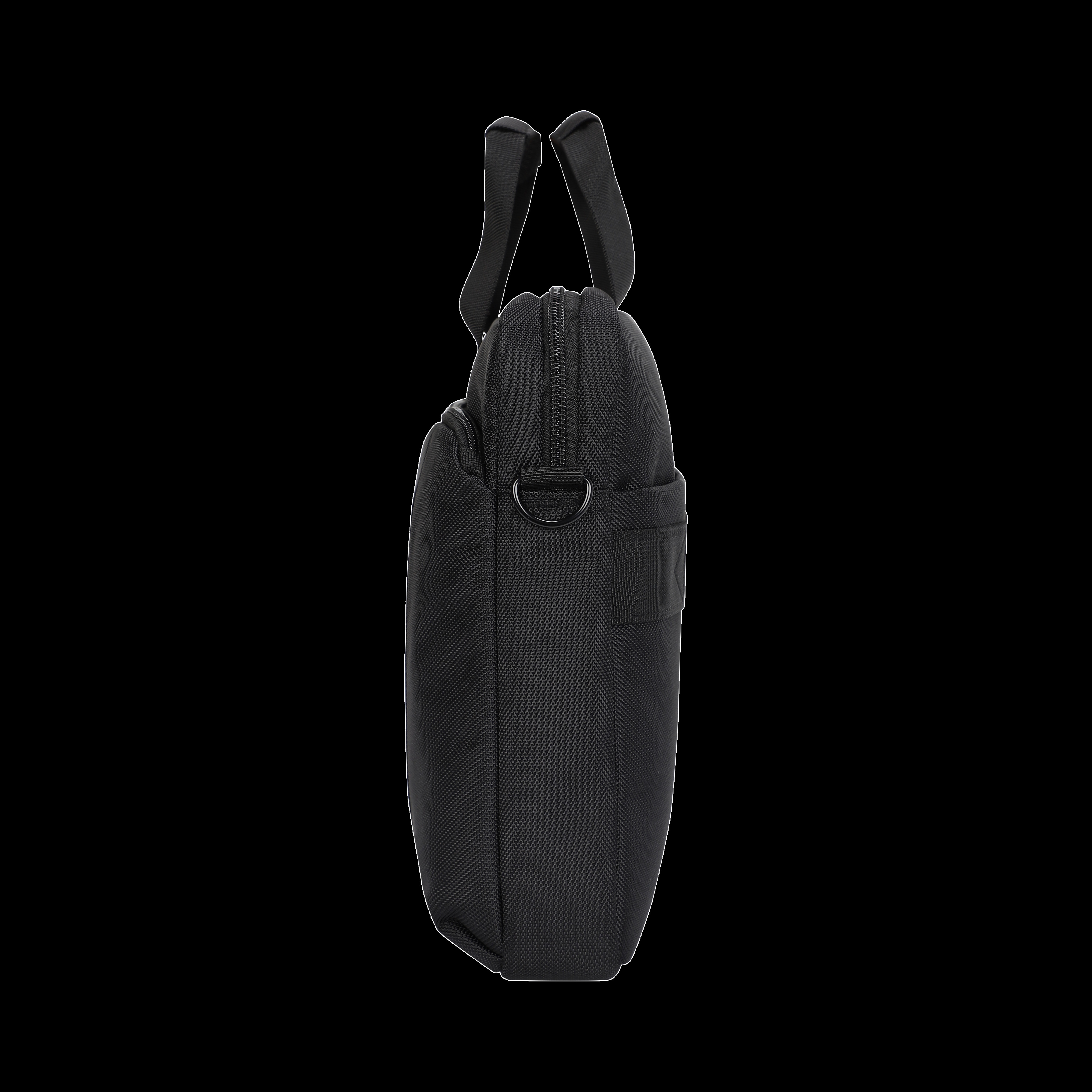 14'' Briefcase Santa Monica - Recycled, Black