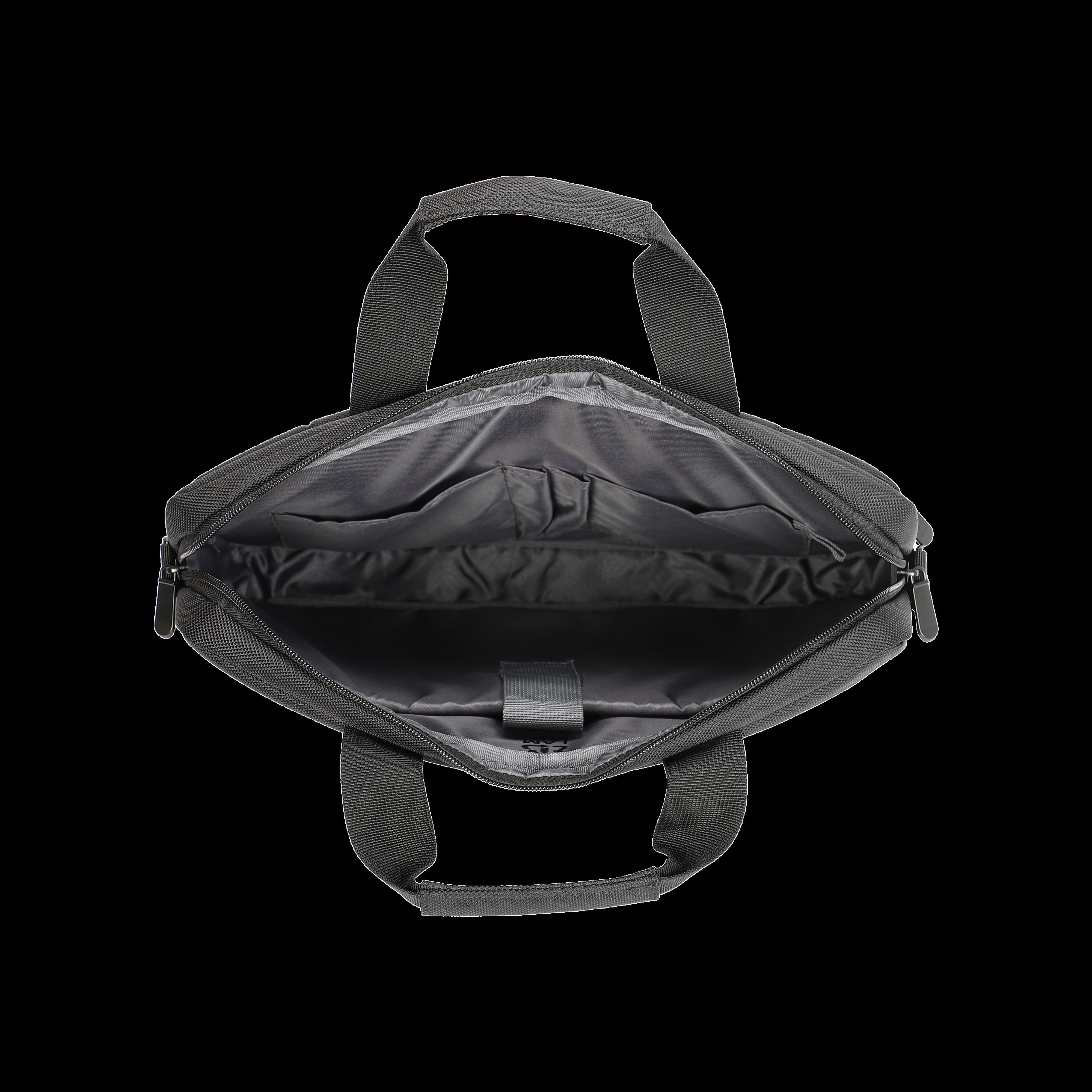 16'' Briefcase Santa Monica - Recycled, Black