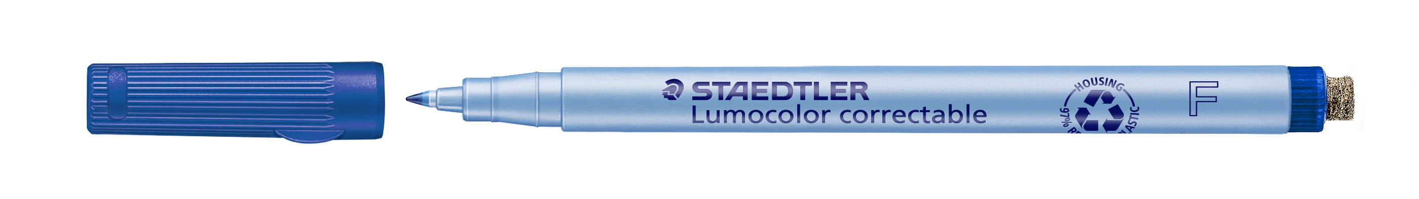 BildeMarker Lumocolor Correctable F Non-P 0,6mm blue