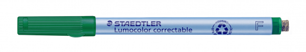 Marker Lumocolor Correctable F Non-P 0,6mm green