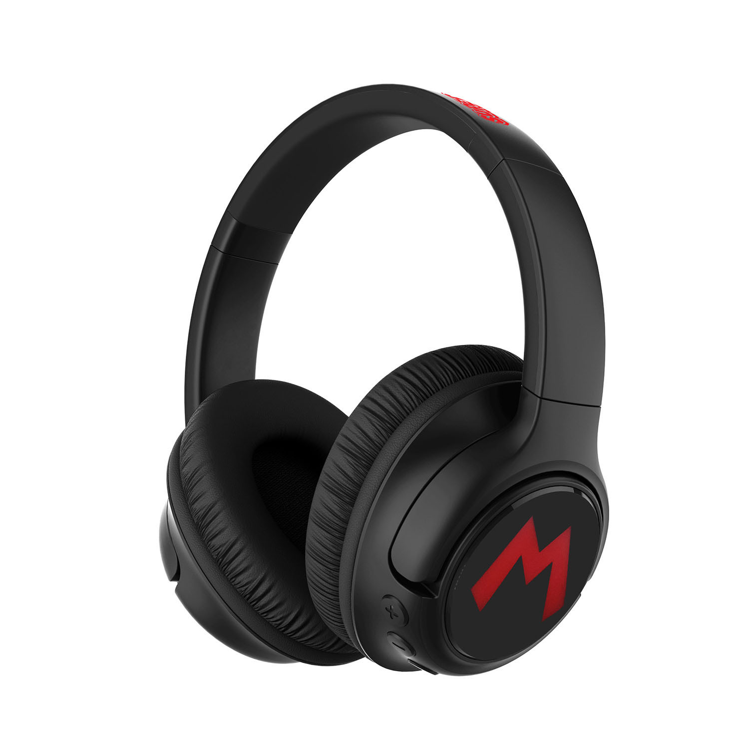 SUPER MARIO Headphone Over-Ear Wireless LED Light Sharing Aux