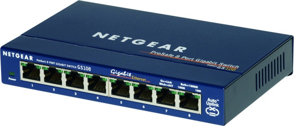 NETGEAR 8xRJ45 10/100/1000 GBit