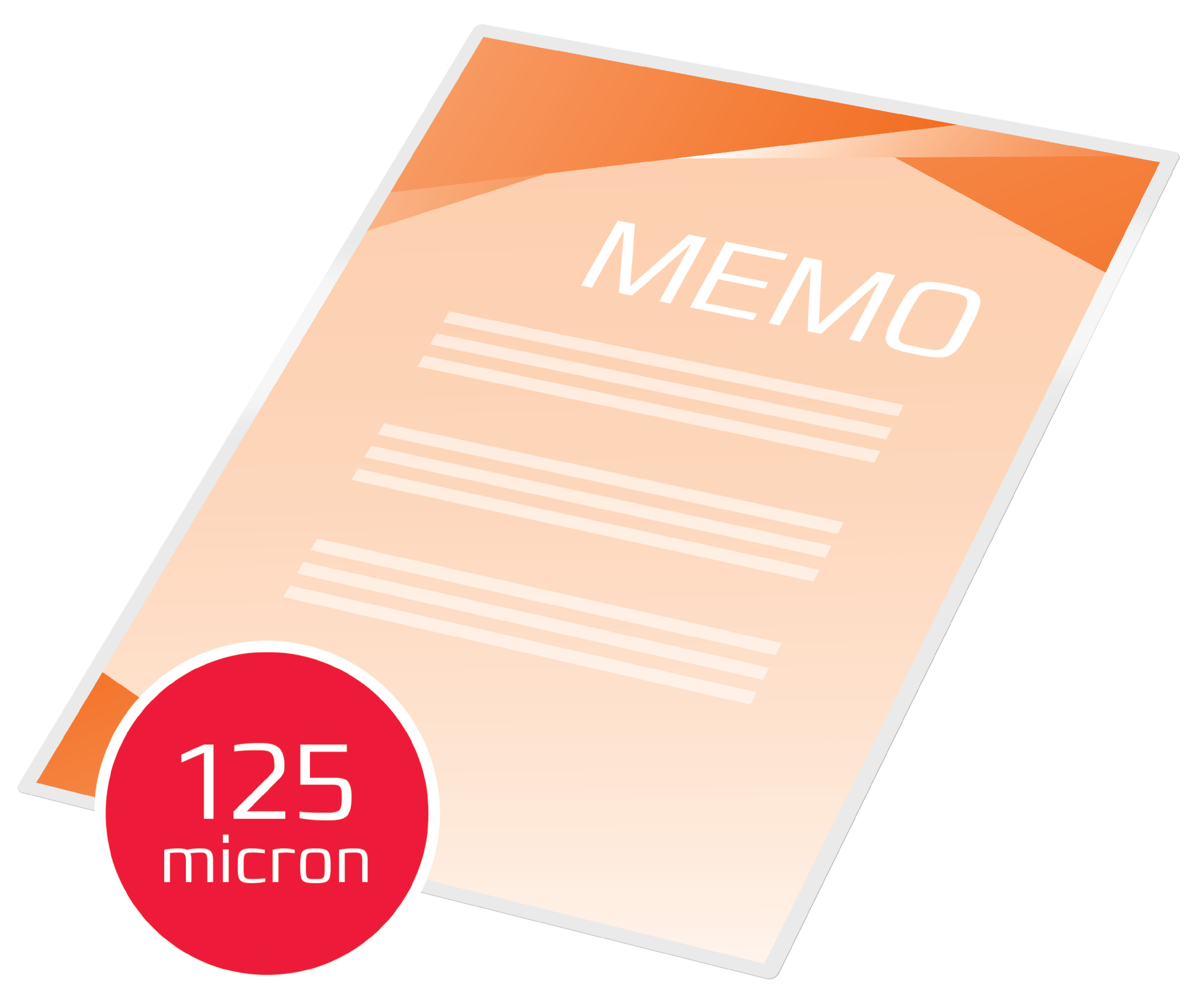 BildeLeitz Lamineringslomme selvkl.A5 125my (100)