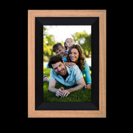ROLLEI Smart Frame WiFi 105 Wooden Black