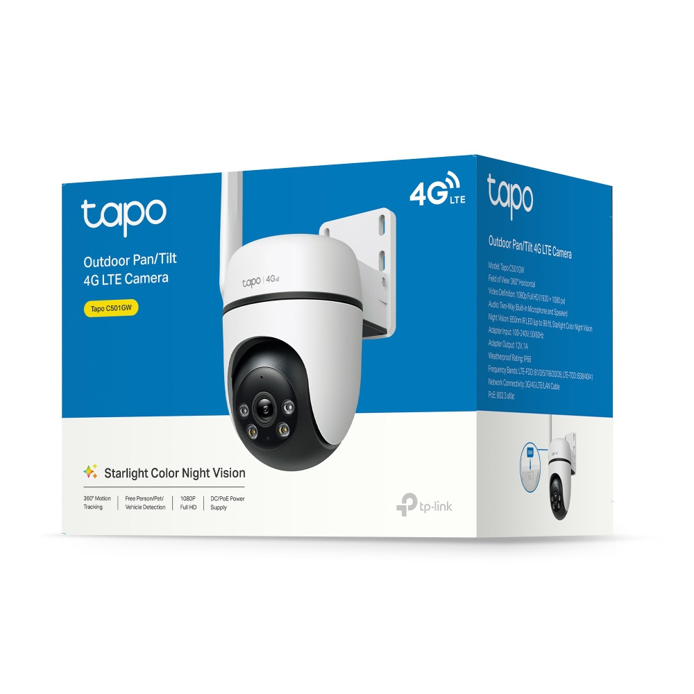 Outdoor Pan/Tilt 4G LTE Camera