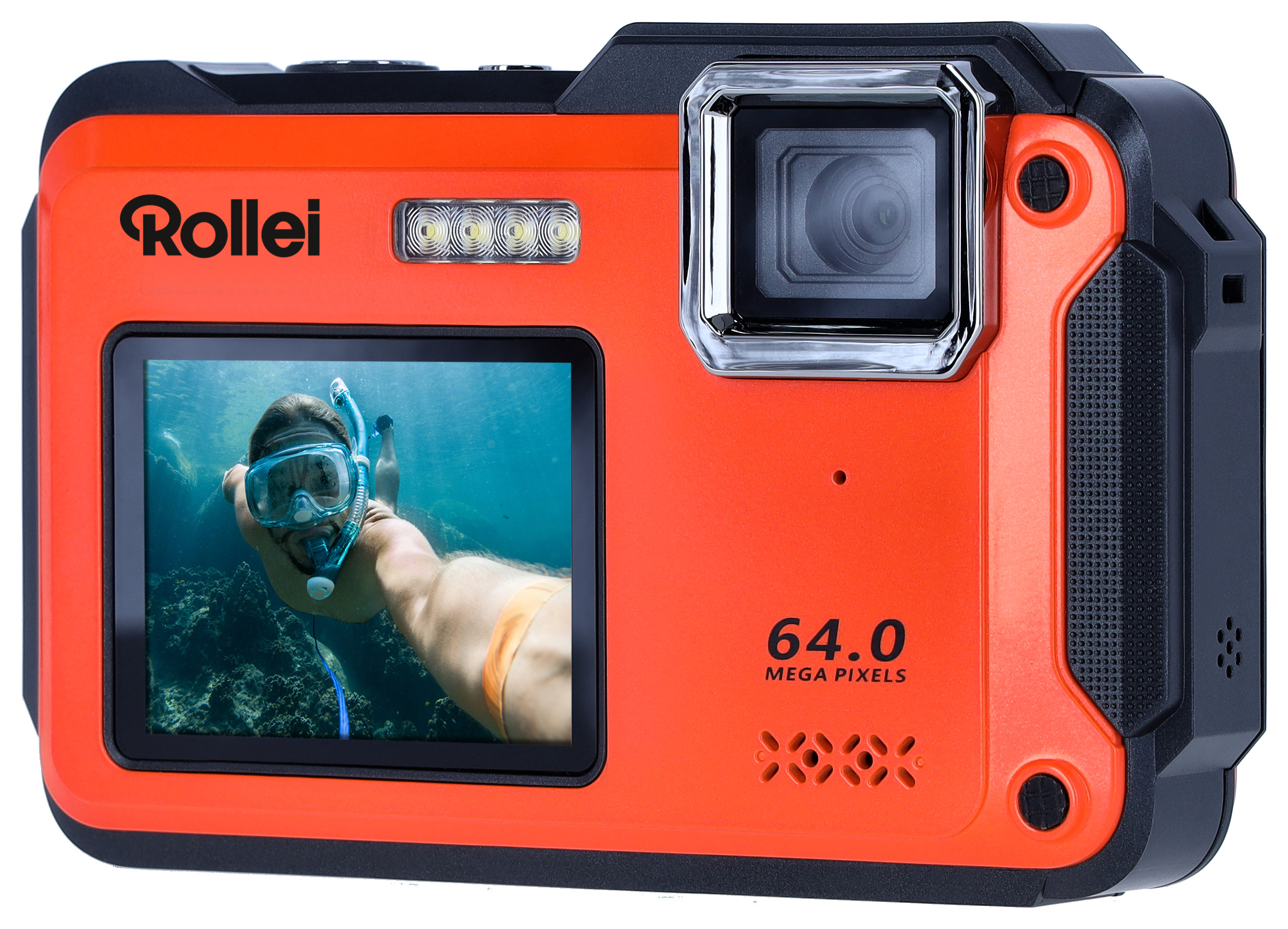 ROLLEI Sportsline 64 selfie orange