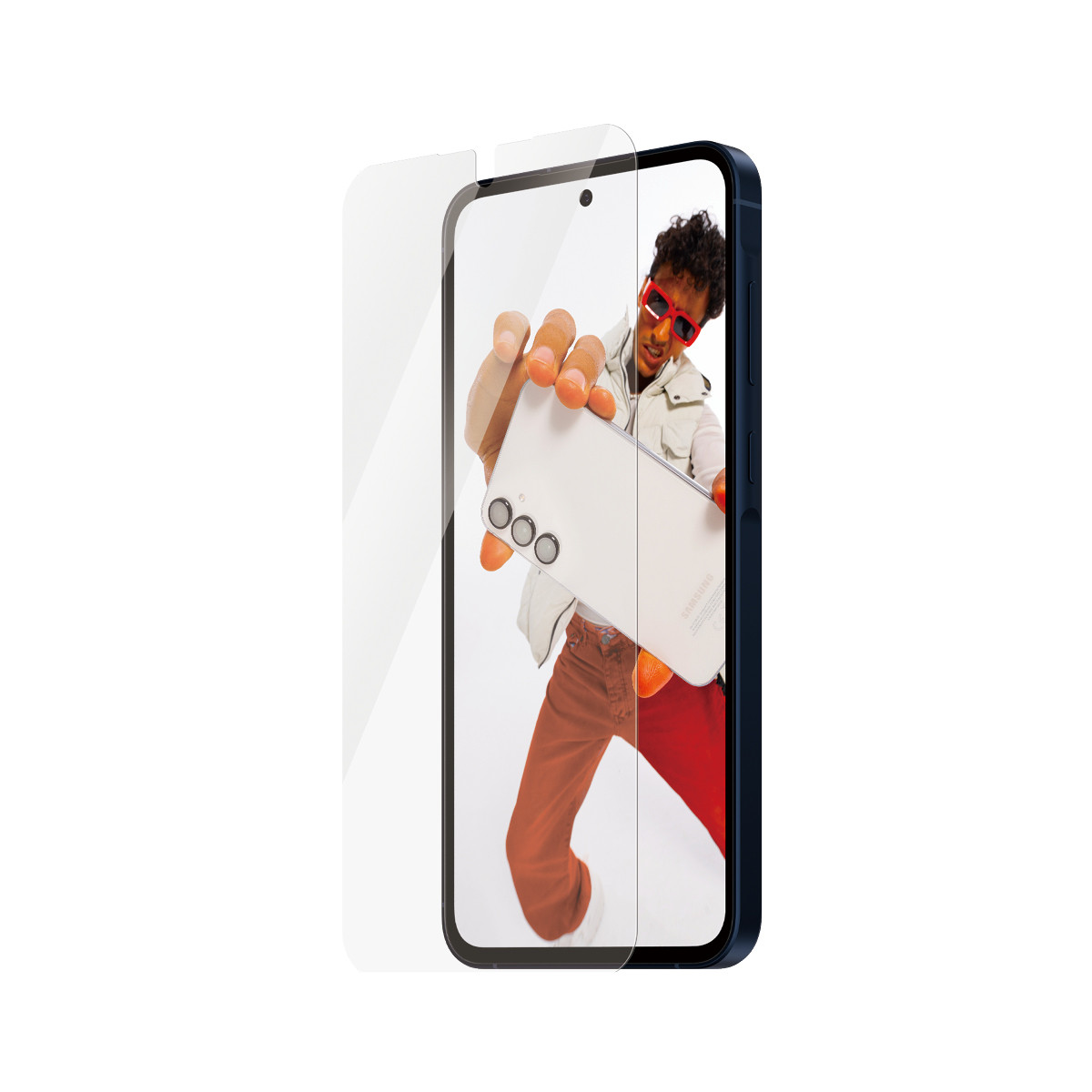 BildeSAFE Screen Protector Galaxy new A55 5G UWF w. Aligner