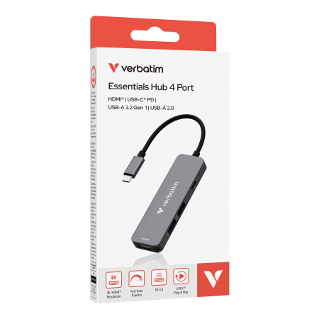 USB-C Essentials Multiport Hub 4 Port