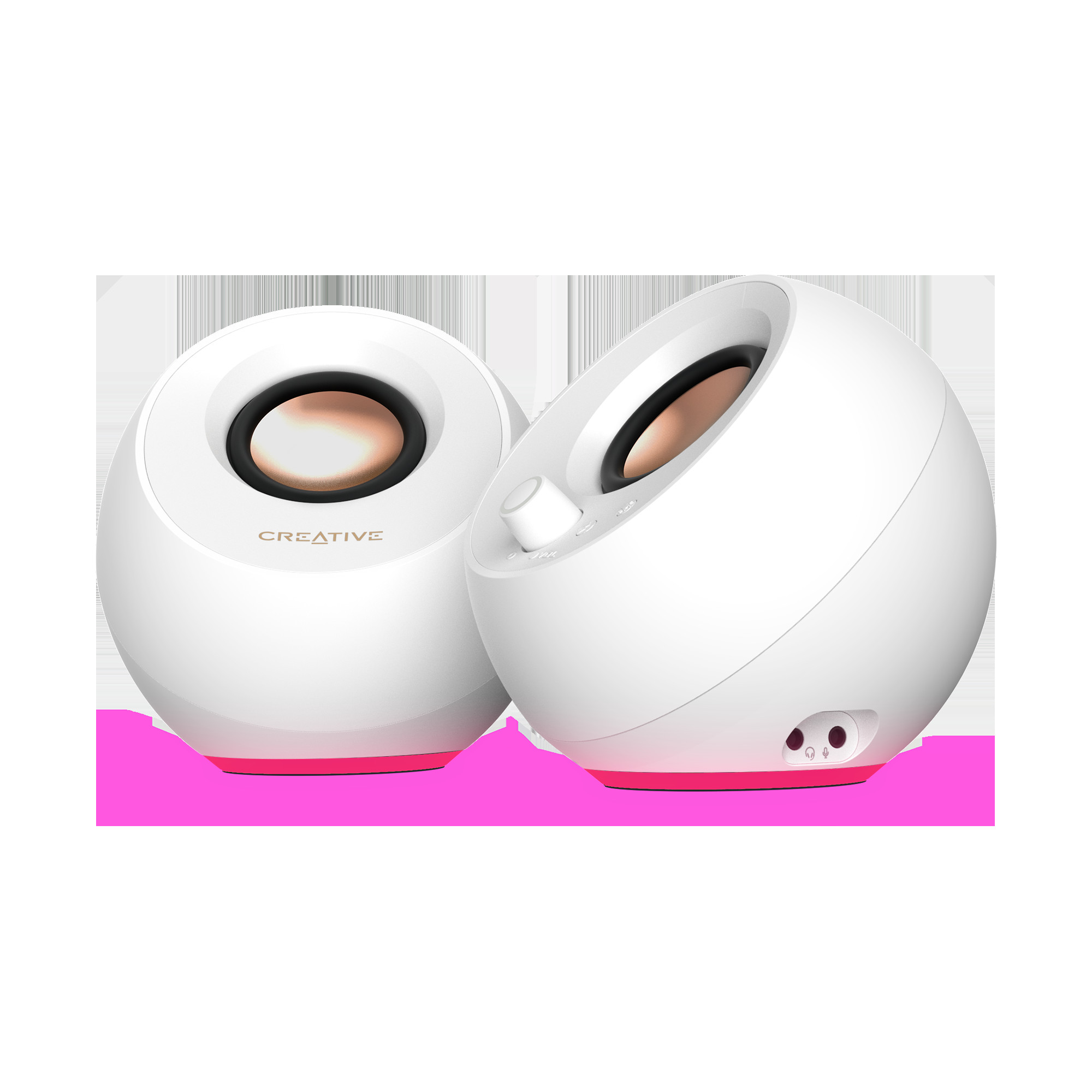 Creative Pebble Pro, White