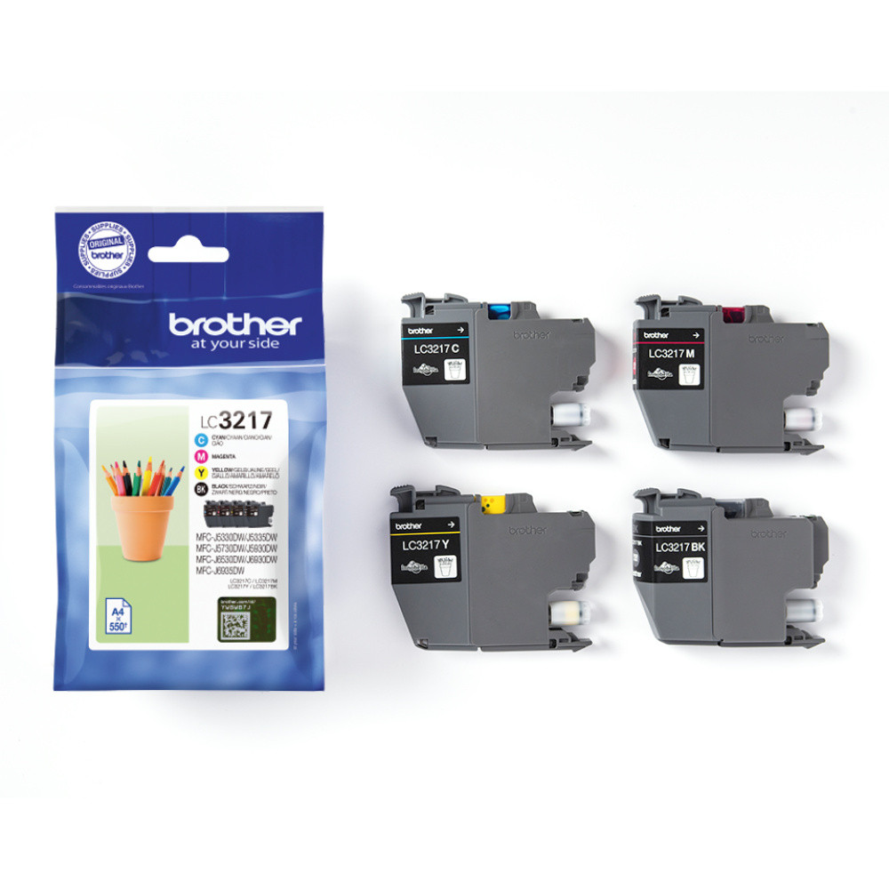 LC3217VALDR CMYK Inks Multipacks
