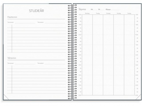 Kalender Grieg A5 Student Planner 25/26