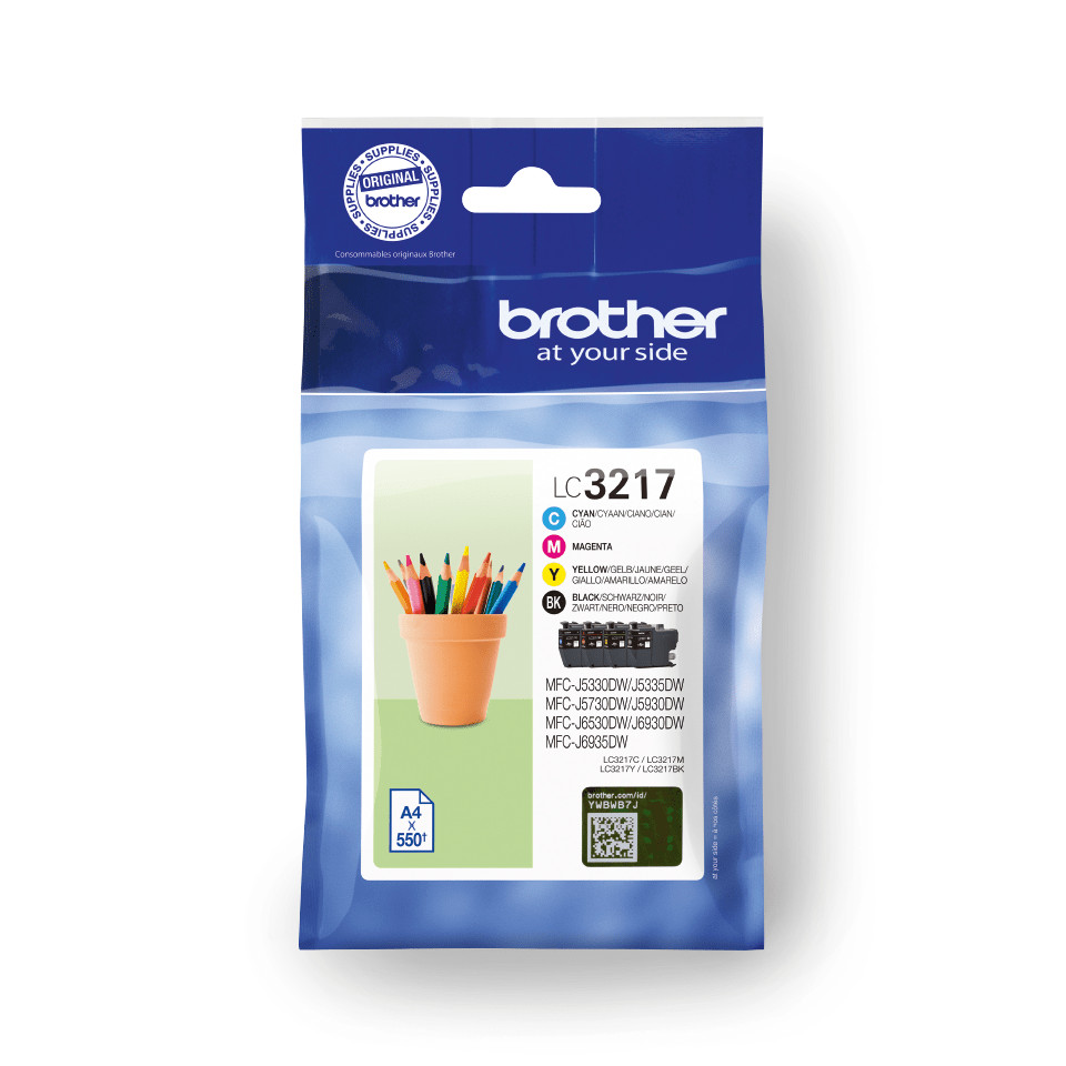 BROTHER Ink LC3217VALDR LC-3217 Multipack