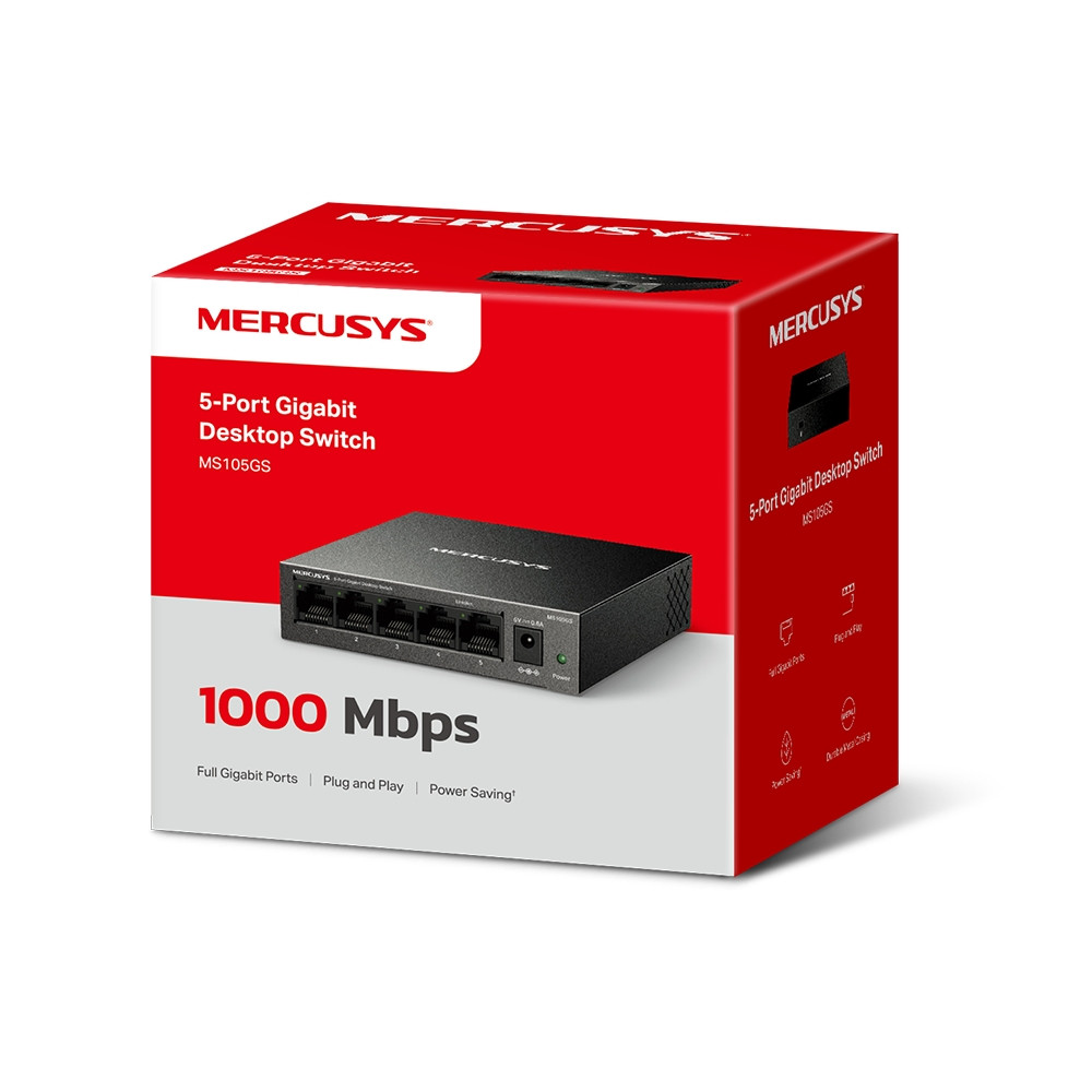 MERCUSYS 5-Port Gigabit Desktop Switch