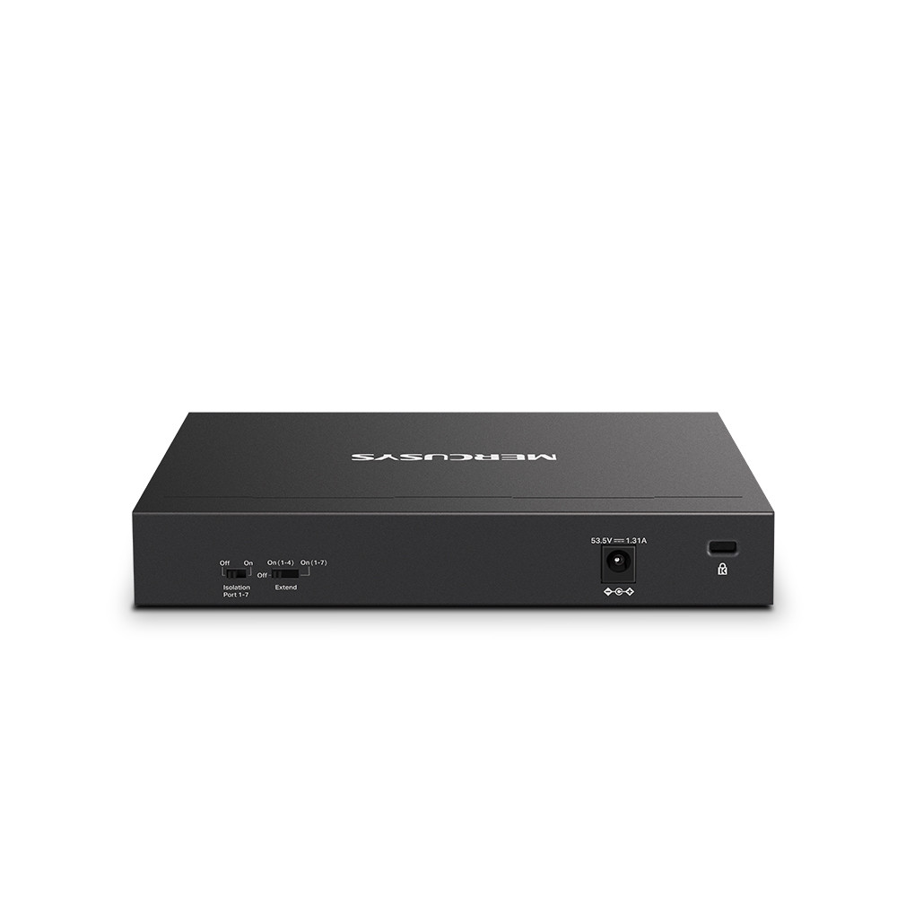 BildeMERCUSYS 8-Port Gigabit Desktop Switch with 7-Port PoE+