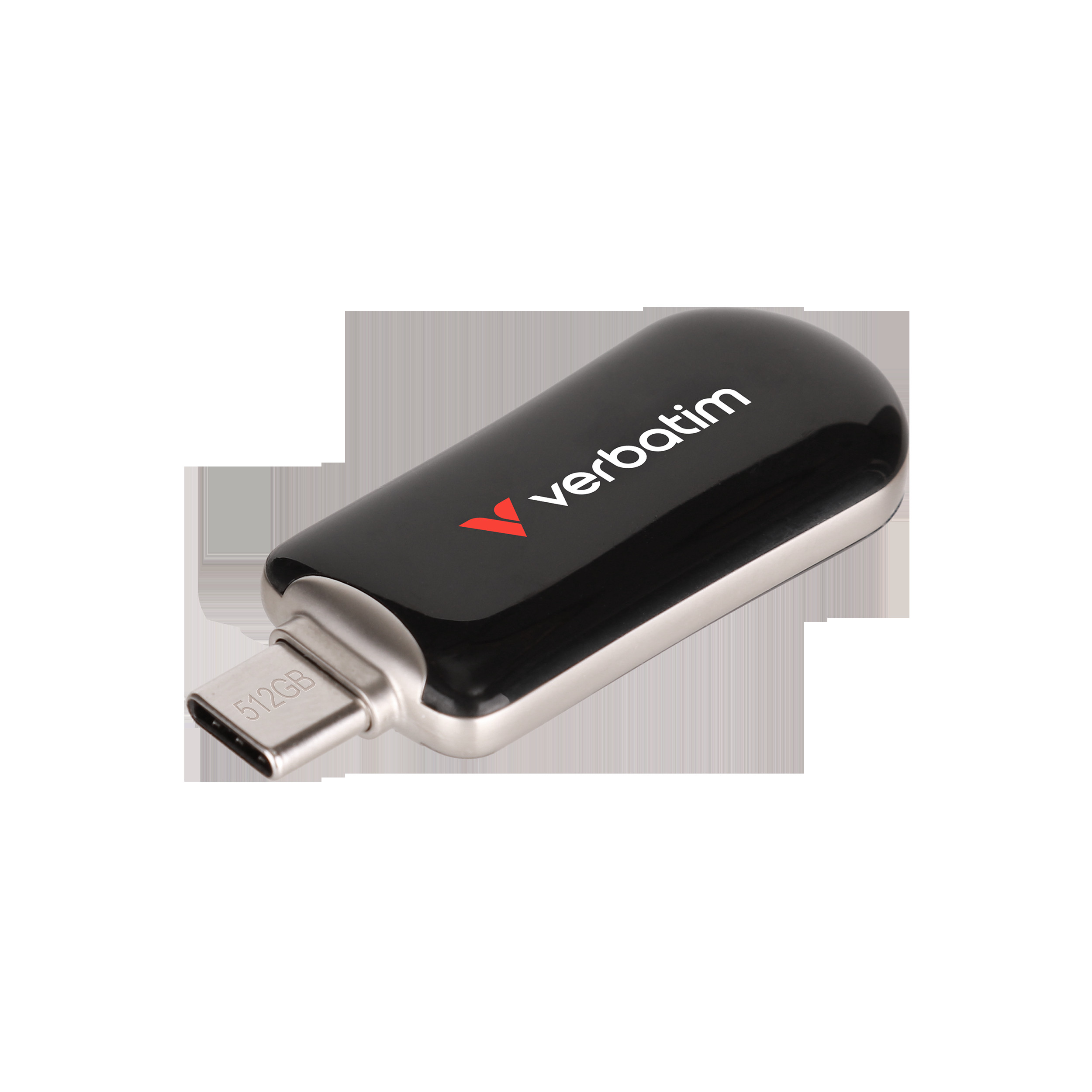 VERBATIM Plectra USB-C Flash Drive Black 512GB