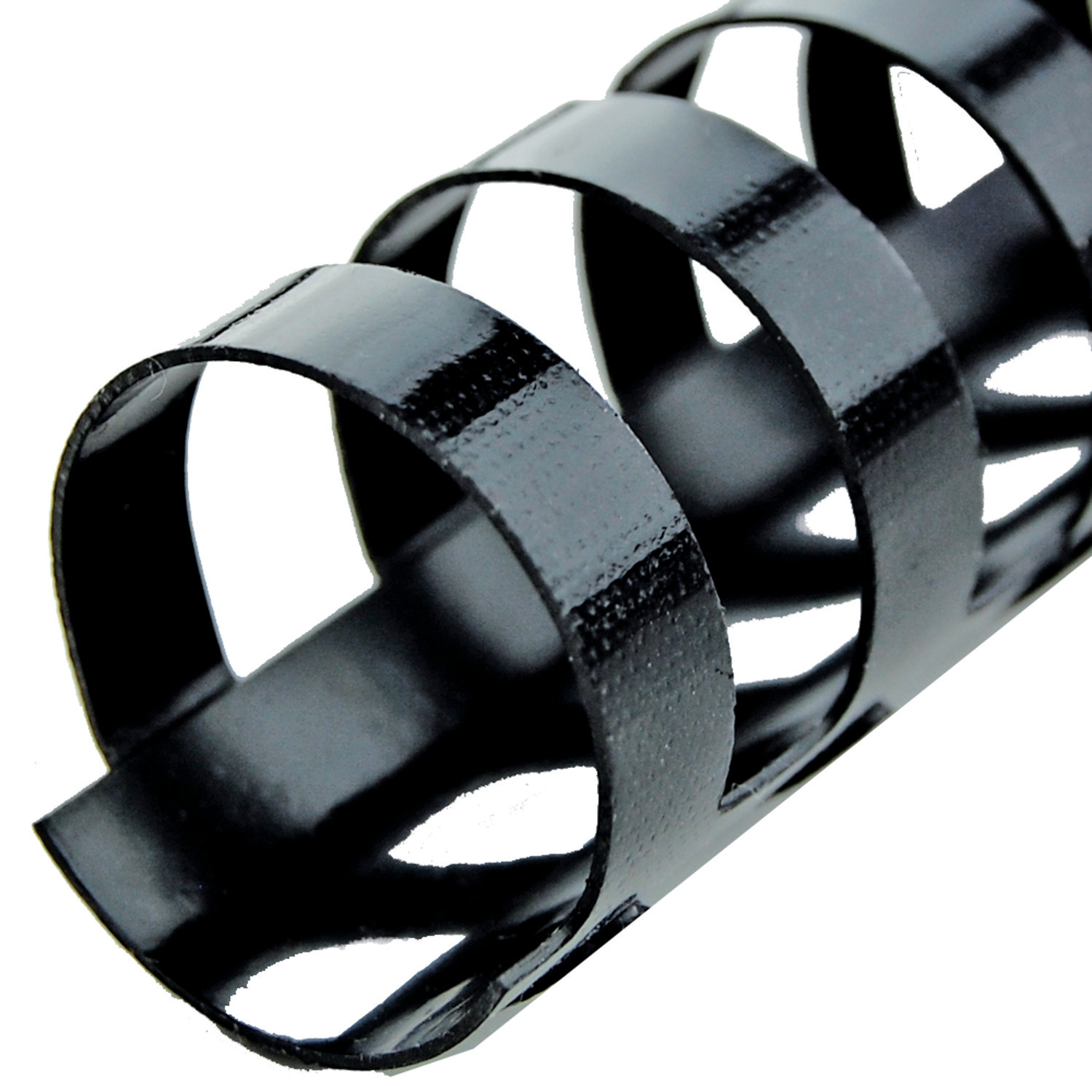 Plastspiral GBC 19mm 21 ringer sort(100)