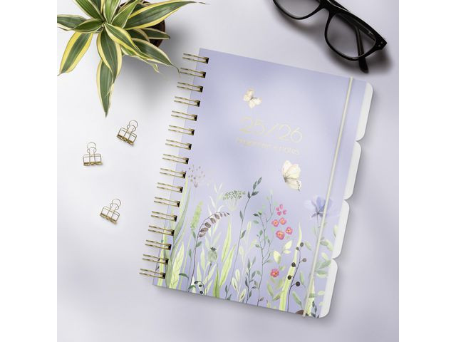 BildeOrganizer Og Notes Grieg A5 25/26 Flora