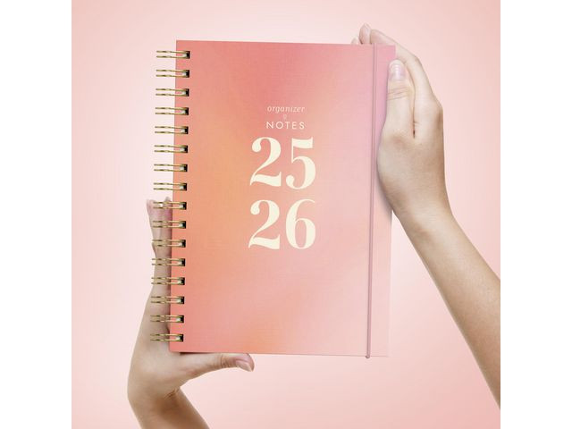 BildeOrganizer Og Notes Grieg A5 25/26 Korall